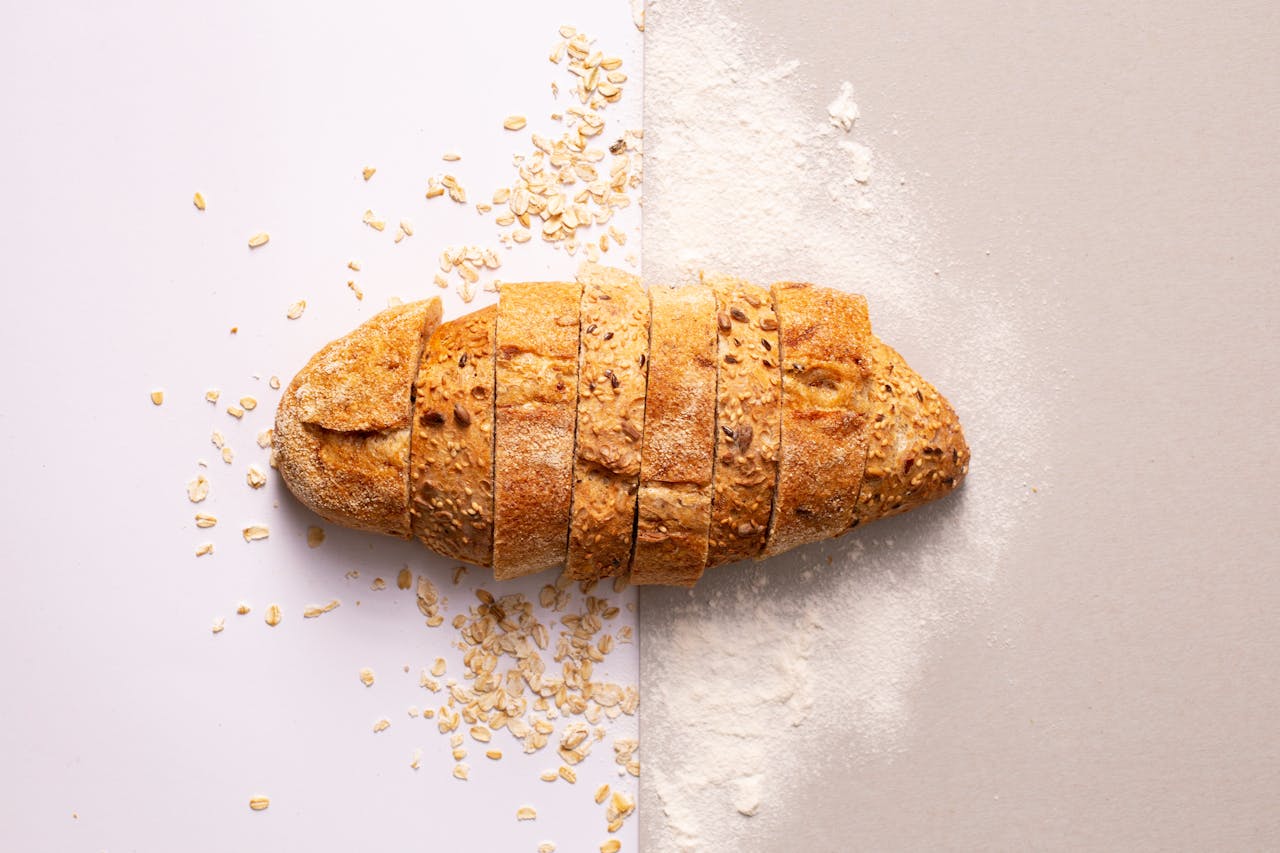 Brot geschnitten Mehl Besondere Brotsorten selten und teuer