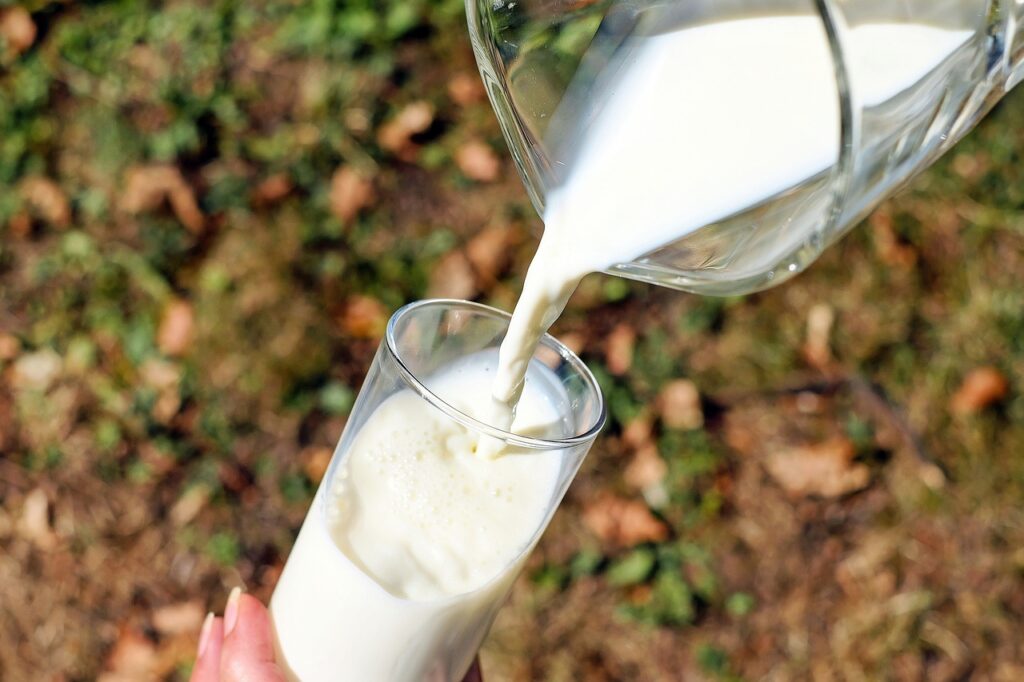 Milch Glas Mandelmilch Vs. Kuhmilch Was ist besser