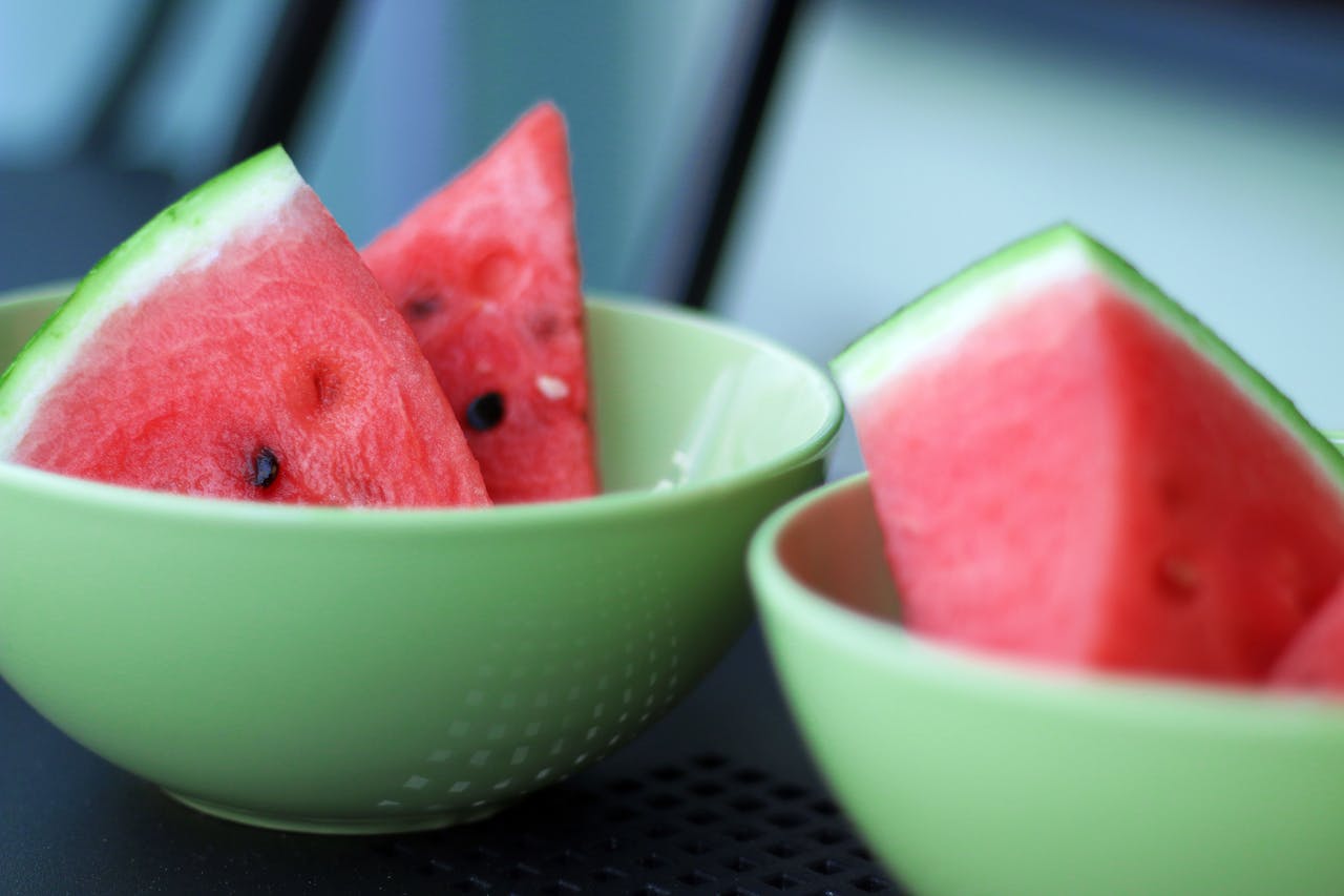 Melonen im Gefäß Melonenstücke Melonensorten Was für Melonenarten gibt es