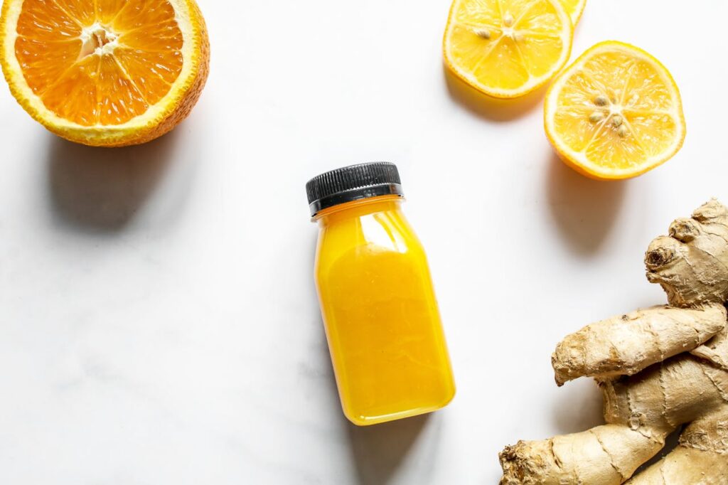 Getränk Orange Ingwer Welcher Mixer eignet sich für Ingwer-Shots