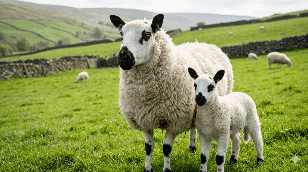 Schafrasse Kerry Hill im Portrait (Stand 2026)