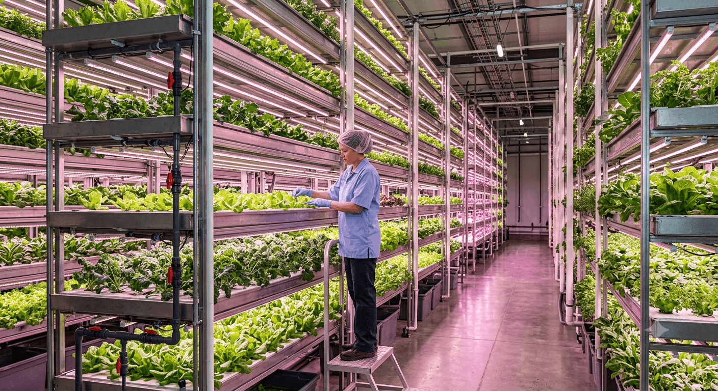 Landwirtschaft ohne Erde Vor- und Nachteile von Vertical Farming im Check (2026)