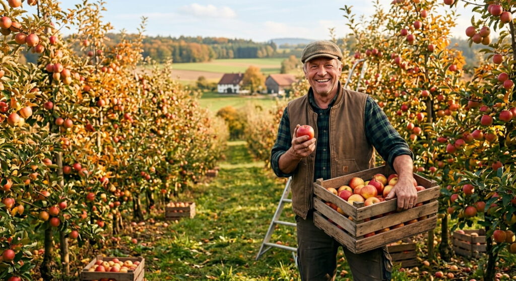 Obstbau-Statistik Deutschland 2026 Erntemengen von Äpfeln, Erdbeeren und Kirschen im Überblick