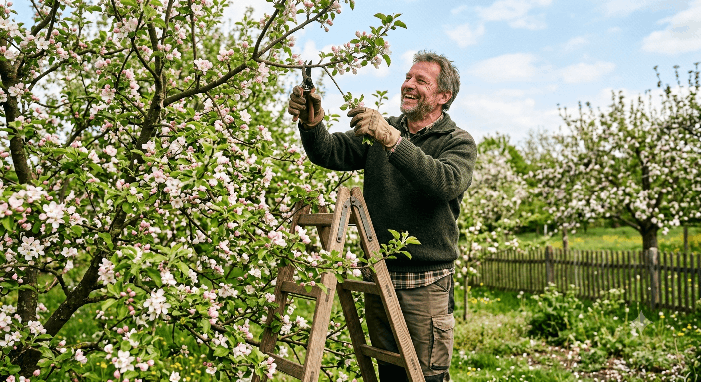 Obstbaumschnitt für Einsteiger Wann & wie du Apfel-, Birn- & Kirschbäume richtig schneidest 2026