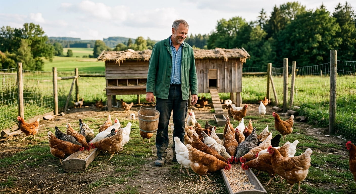 Futterbedarf Hühner Tabelle Wie viel Futter braucht ein Huhn pro Tag 2026